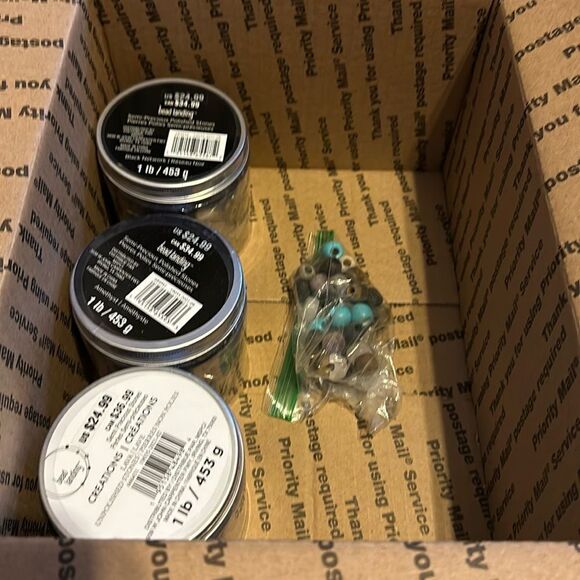 MYSTERY BOX  Crafters Bundle Bead Landing Semi-Precious Stones Jew Making Gems - Picture 2 of 16